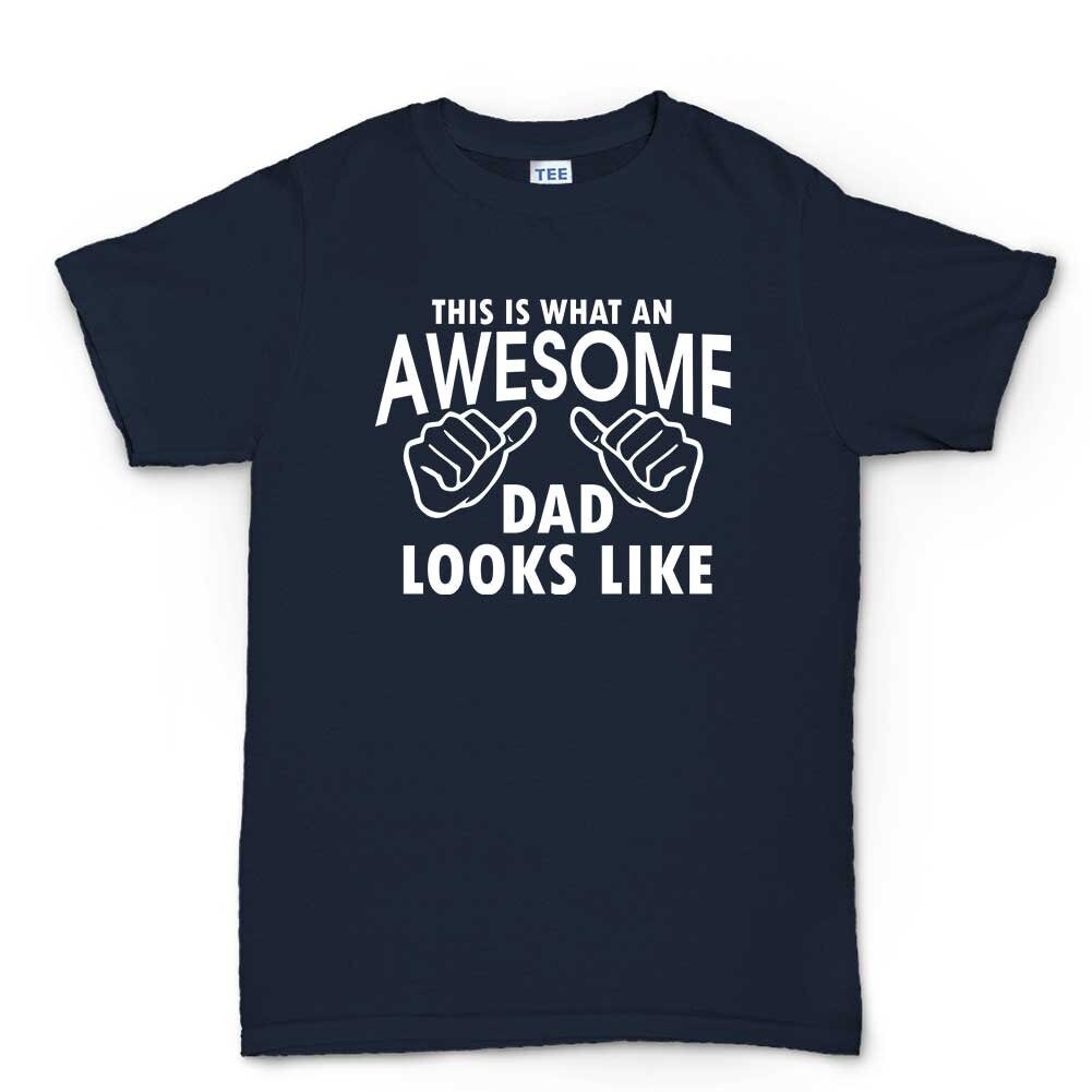 This Is What An Awesome Dad Looks Like T shirt - Gift for Dad Fathers Day - R485
