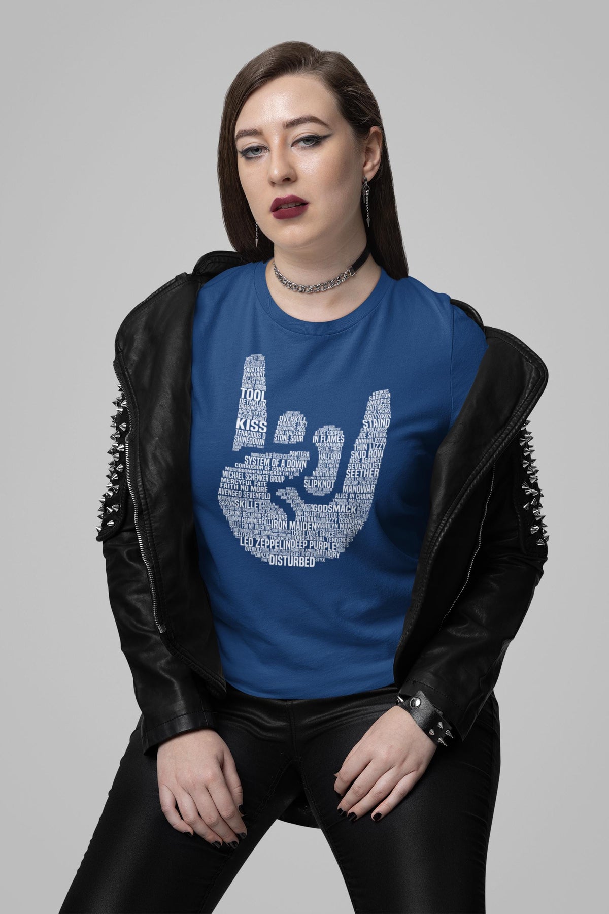 Heavy Metal Legends Shirt - Devil Horns Tribute Bands Design