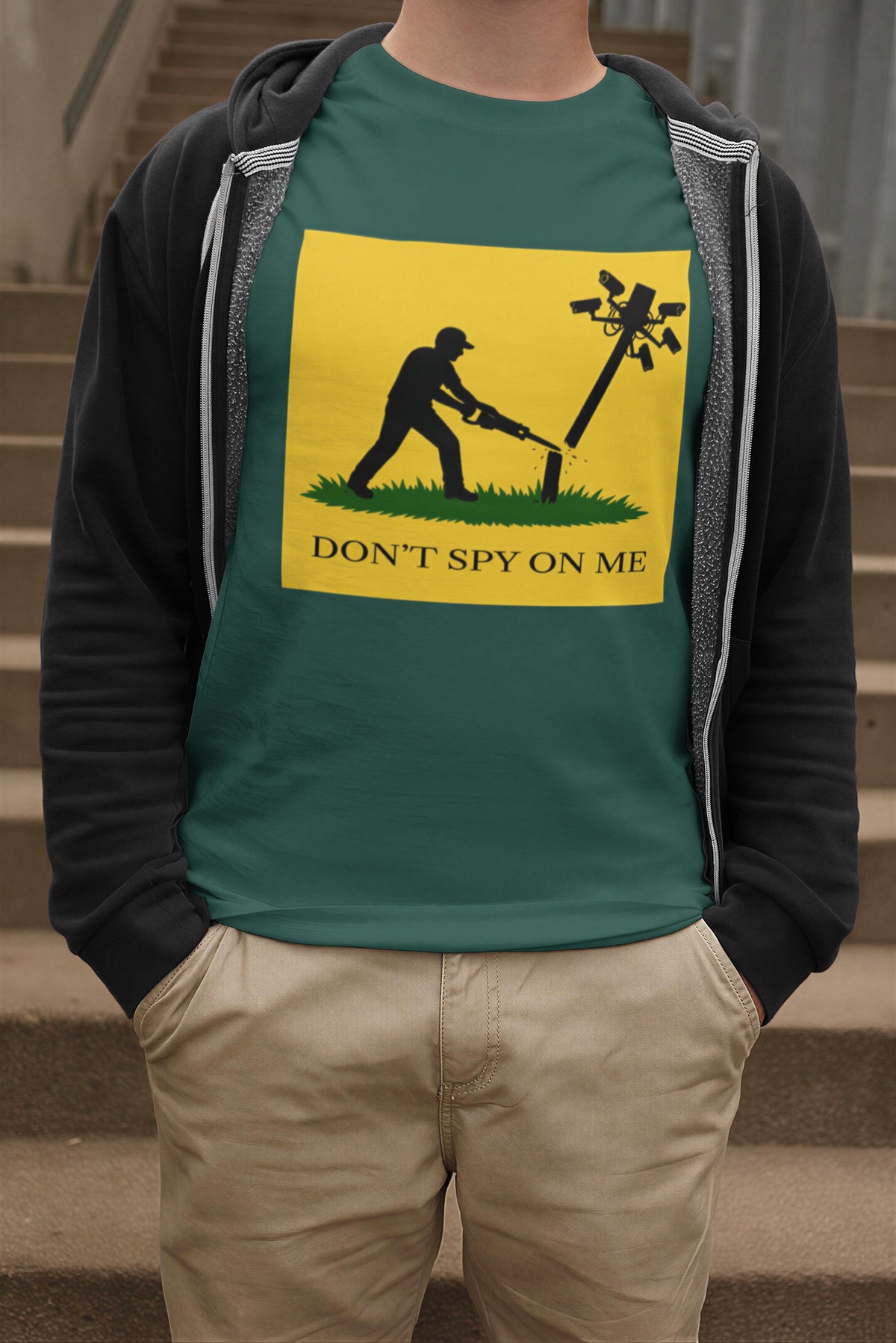 Don't Spy On Me Shirt | Anti Surveillance Flock Camera Tee | Privacy Rights Gift