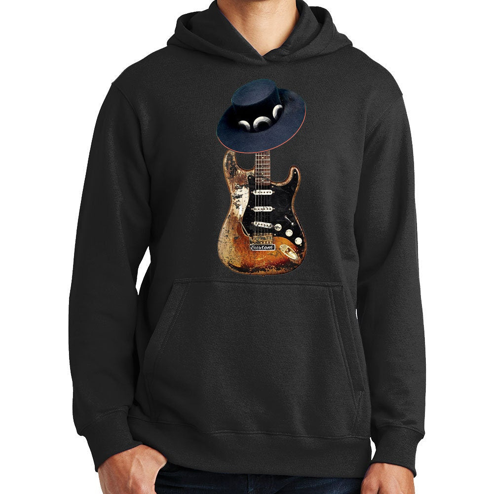 Stevie Ray Tribute Number One Guitar SRV 1959 American Blues Music Sweatshirt Sweater Hoodie Hoody