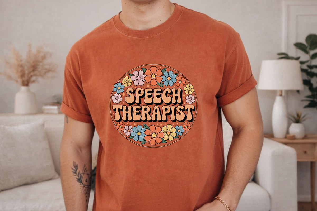 Comfort Colors® Speech Therapist Shirt, Special Education Teacher Tee, SPED Appreciation Gift