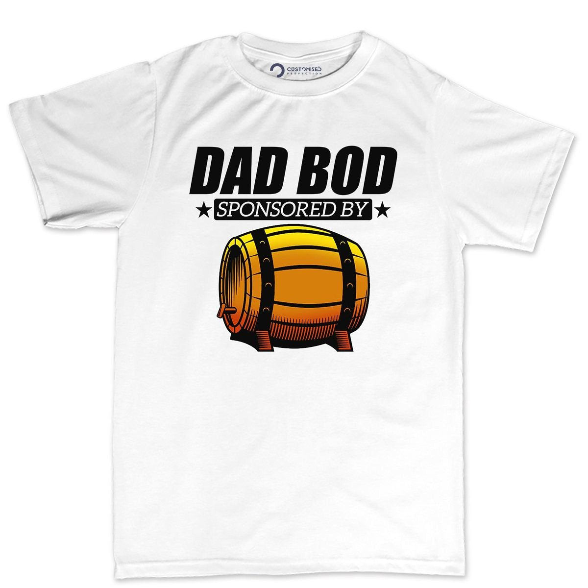 Dad Bod Funny T-Shirt, Fathers Day Tee, Family Casual Wear