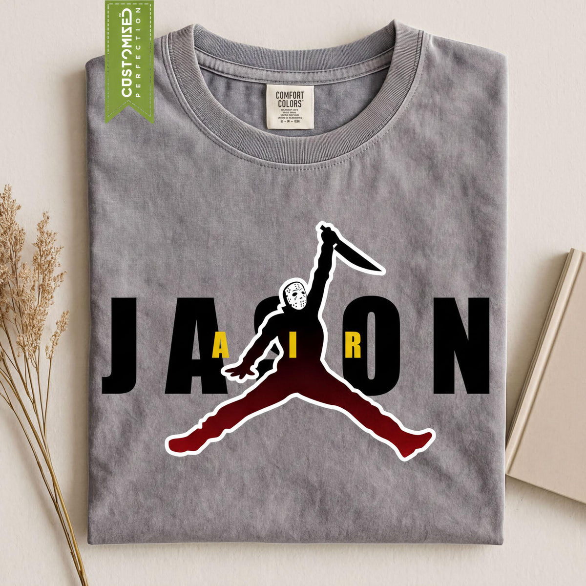 Comfort Colors® Halloween Air Jason Shirt, Friday 13th Tee, Slasher Movie Tshirt