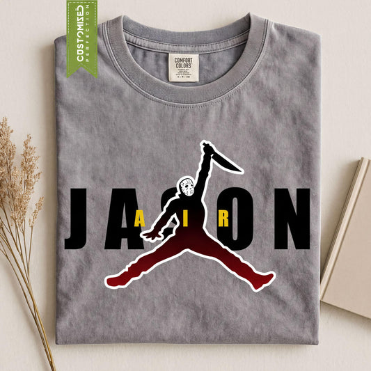 Comfort Colors® Halloween Air Jason Shirt, Friday 13th Tee, Slasher Movie Tshirt