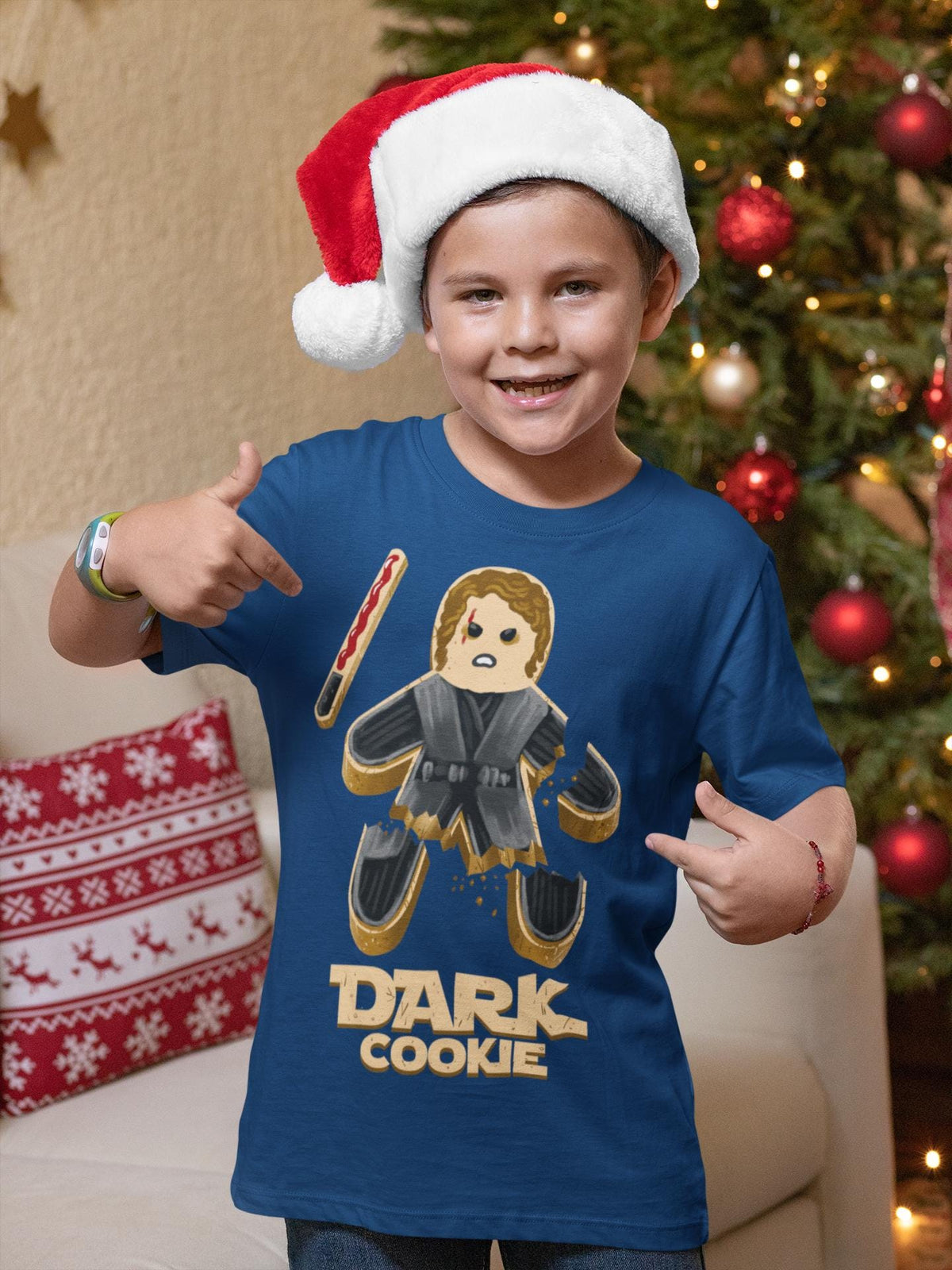 Comfort Colors® Dark Cookie Shirt, Dark Warrior Graphic Tee, Funny Cookie Shirt, Unique Gift, Gamer Inspired Apparel