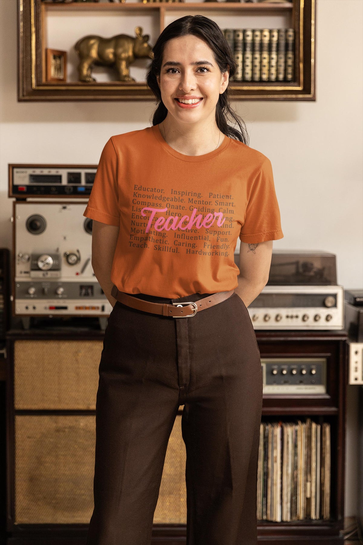 Comfort Colors® Teacher Appreciation Shirt, Inspirational Educator Classroom Gift Graphic Tee, Back To School Top