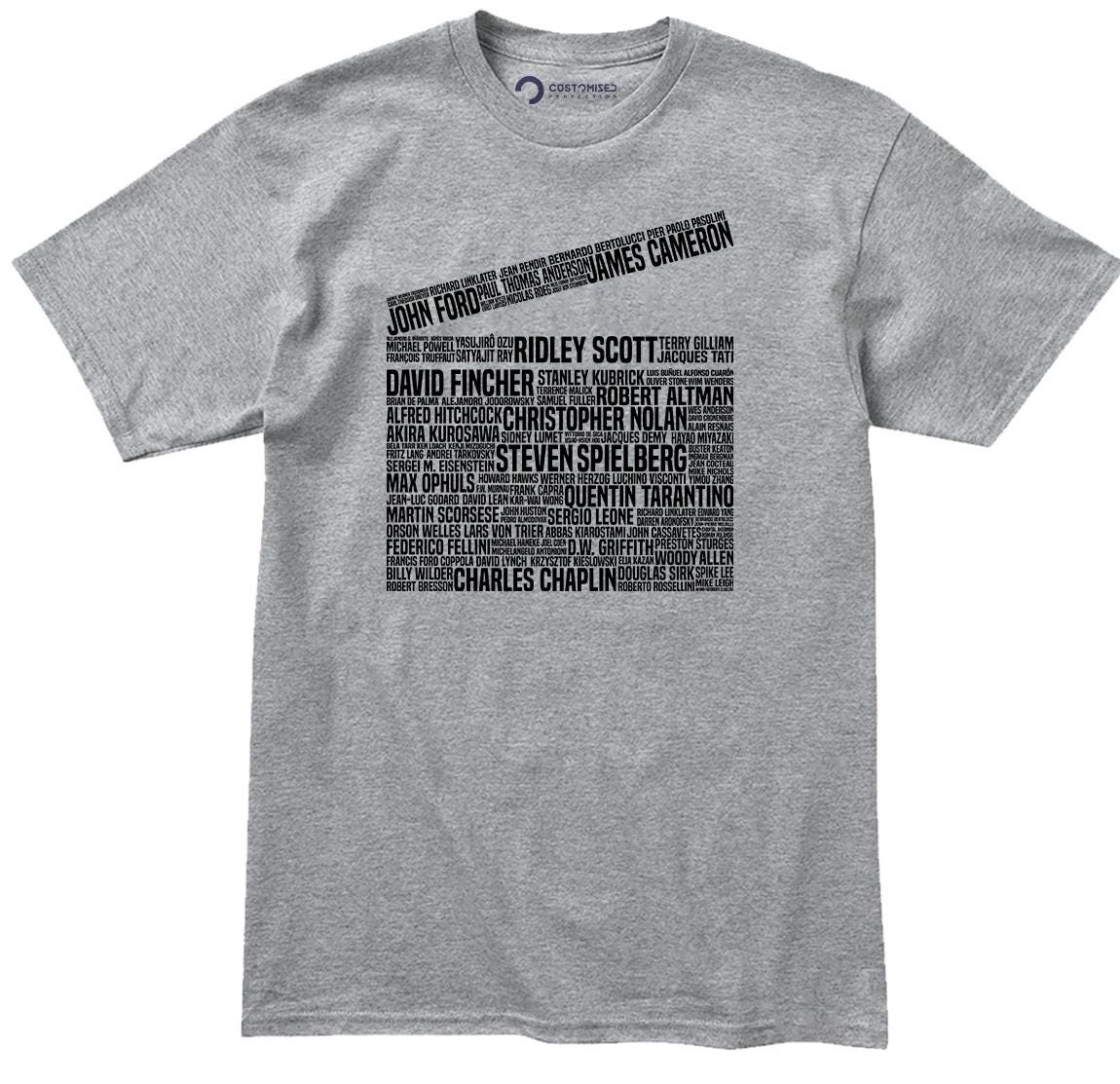 Movie Film Director Legends, Clapperboard Tribute Shirt, Gifts for Movie Lovers, Filmmaker Gift, Film Student, Film Critic Shirt, Movie Buff