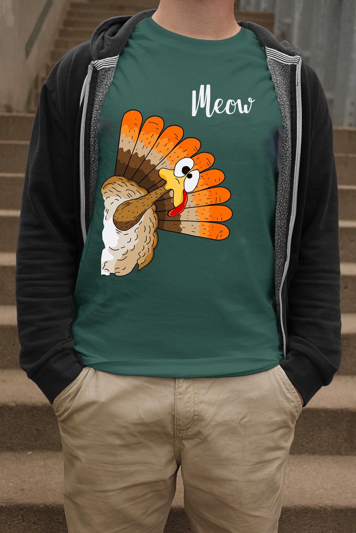 Comfort Colors® Funny Turkey Shirt, Thanksgiving Gobbler Tee, Cute Fall Bird Graphic, Holiday Gift