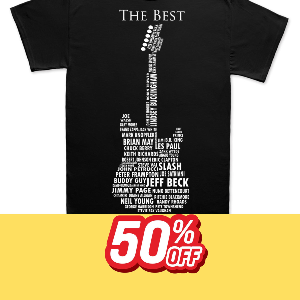 Guitar Player Shirt, Rock Legends Graphic Tee, Gift for Guitarists