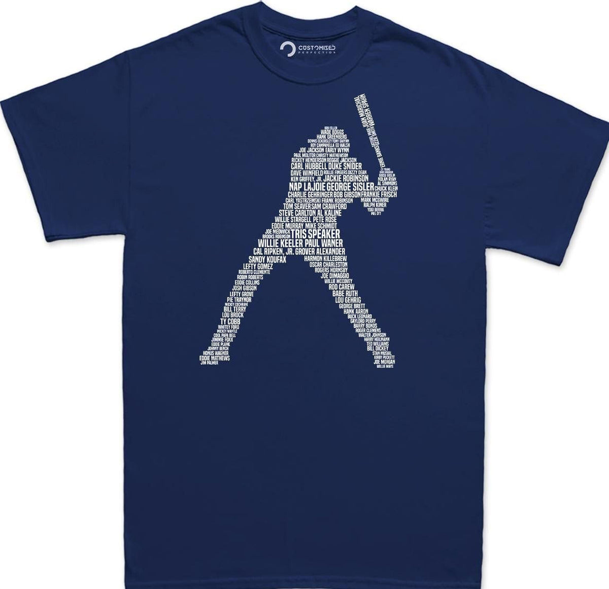 Baseball Player Legends Pitcher Catcher Tribute T shirt Tee Top T-shirt