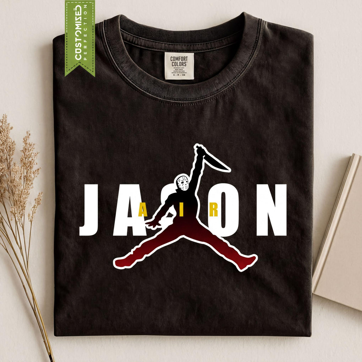 Comfort Colors® Halloween Air Jason Shirt, Friday 13th Tee, Slasher Movie Tshirt