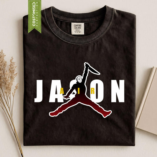 Comfort Colors® Halloween Air Jason Shirt, Friday 13th Tee, Slasher Movie Tshirt