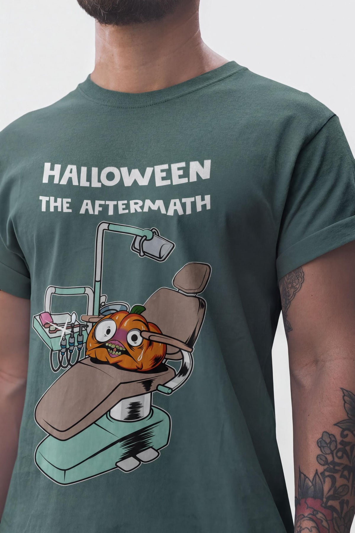 Halloween The Aftermath Shirt, Funny Pumpkin Dentist T-Shirt, Dental Assistant Halloween Hoodie, Trick Or Treat Dentist Sweatshirt, Tee Gift