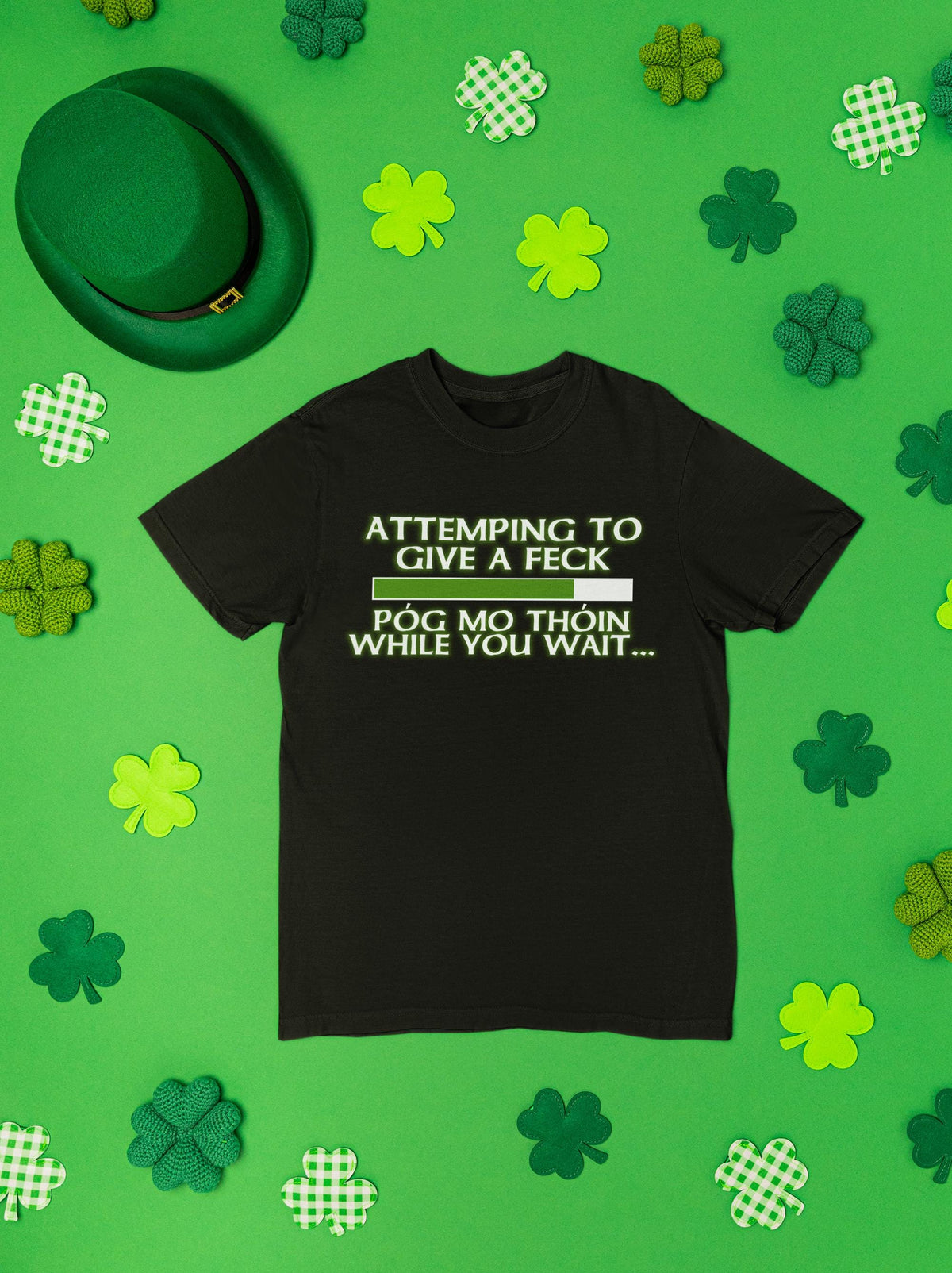 Funny St Patrick's Day Shirt | Pog Mo Thoin Irish Humor Tee