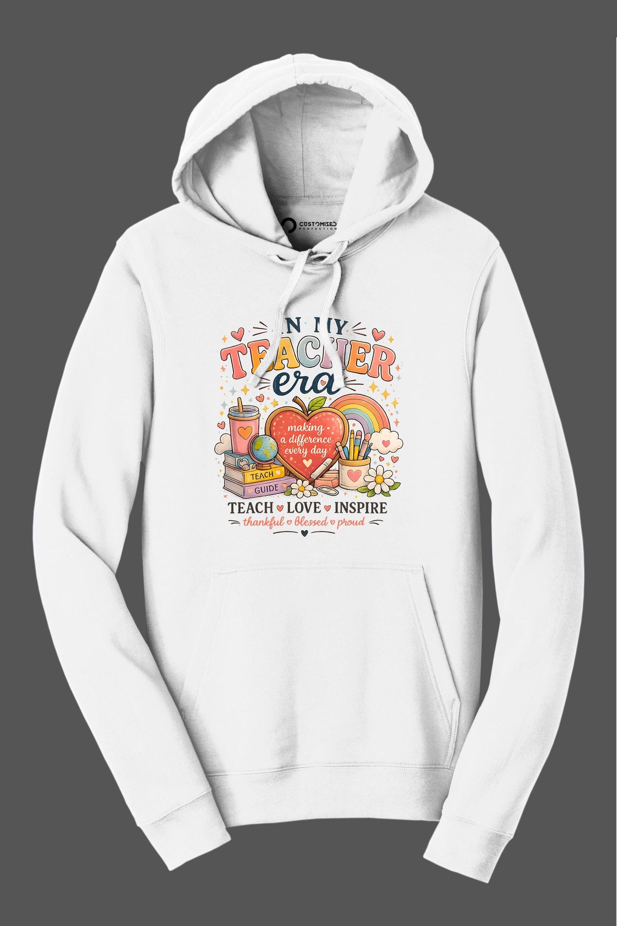 In My Teacher Era Shirt | Teach Love Inspire Hoodie | Thankful Blessed Gift