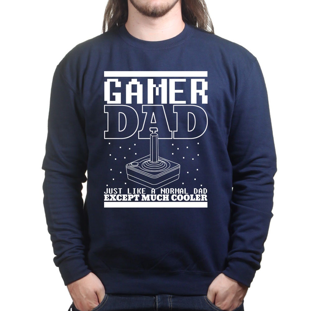 Retro Gamer Dad Gaming Console Father's Day Sweatshirt