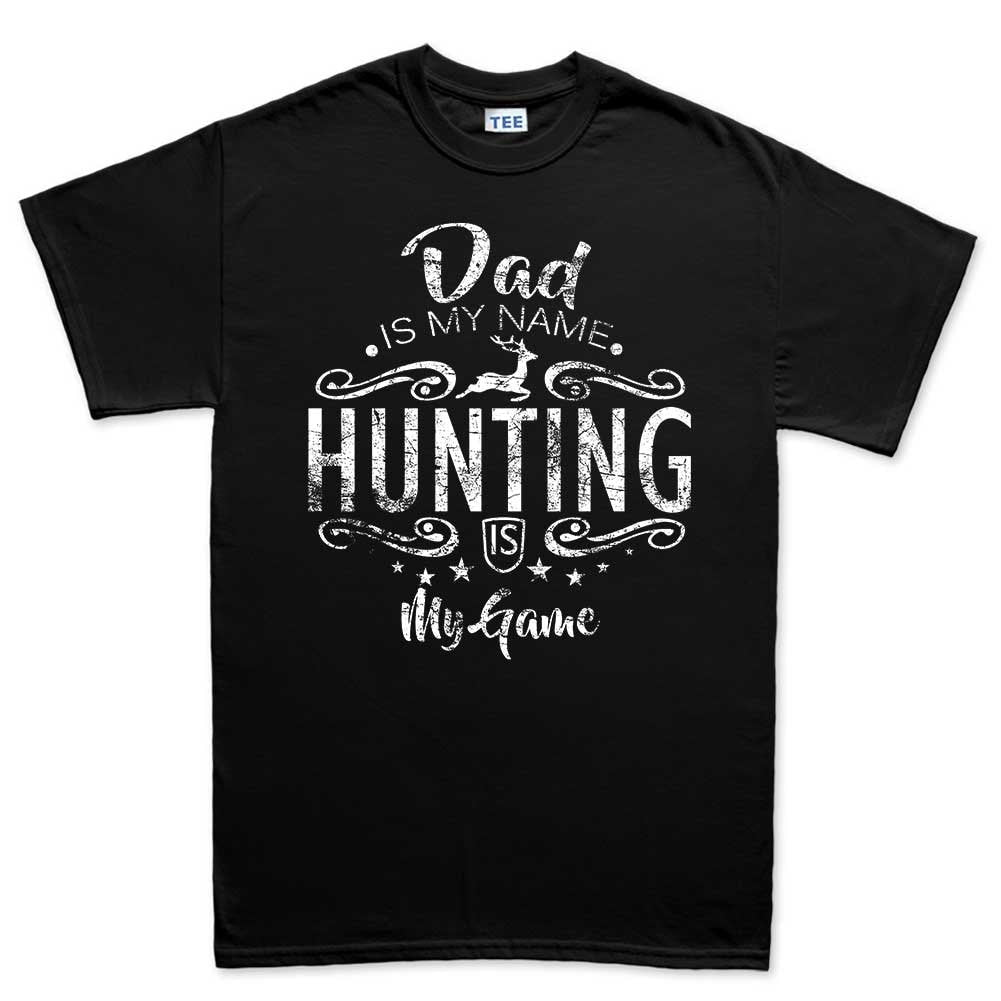 Dad Hunter Hunting Father's Day Gift For Daddy Mens T shirt Tee Top T-shirt - HNT012