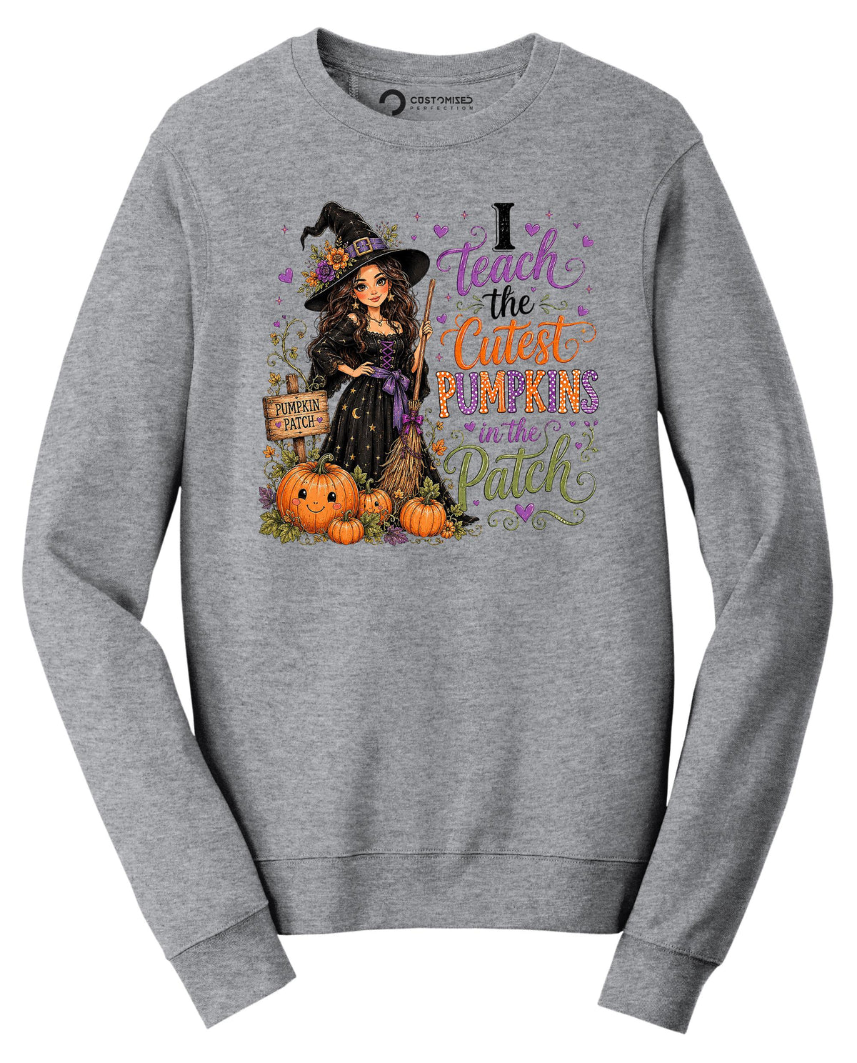 Teacher Halloween Shirt | Cutest Pumpkins Witch Hoodie | Fall Teacher Gift