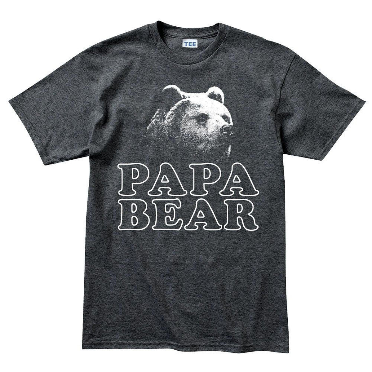 Papa Bear Shirt, Fathers Day Gift For Dad, Daddy Funny Mens Tee, Graphic Top
