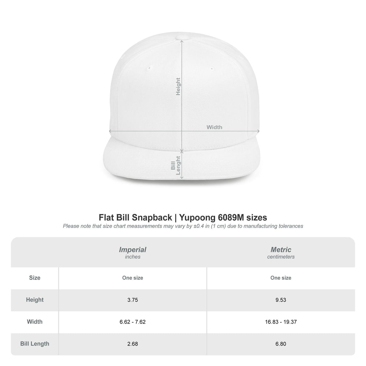 Lake Ontario Embroidered Snapback Hat, Yupoong® 6089M Snapback Hat, Canadian Pride Maple Leaf Gift Idea, Canadian Pride Flat Bill Cap