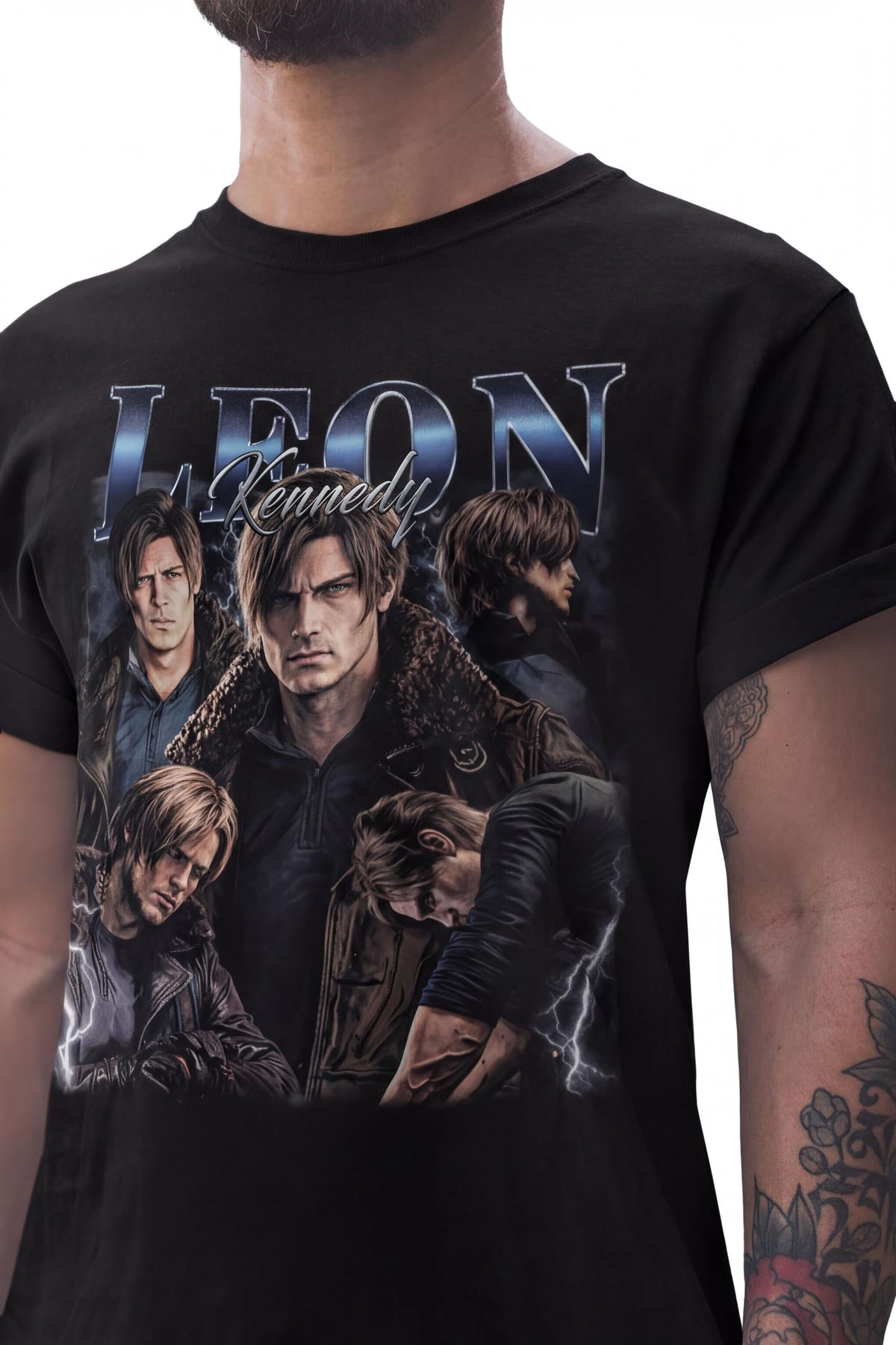 Limited Leon Kennedy Comfort Colors® Shirt - Resident Evil Requiem RE9 Fan Gaming Horror Tee Gift
