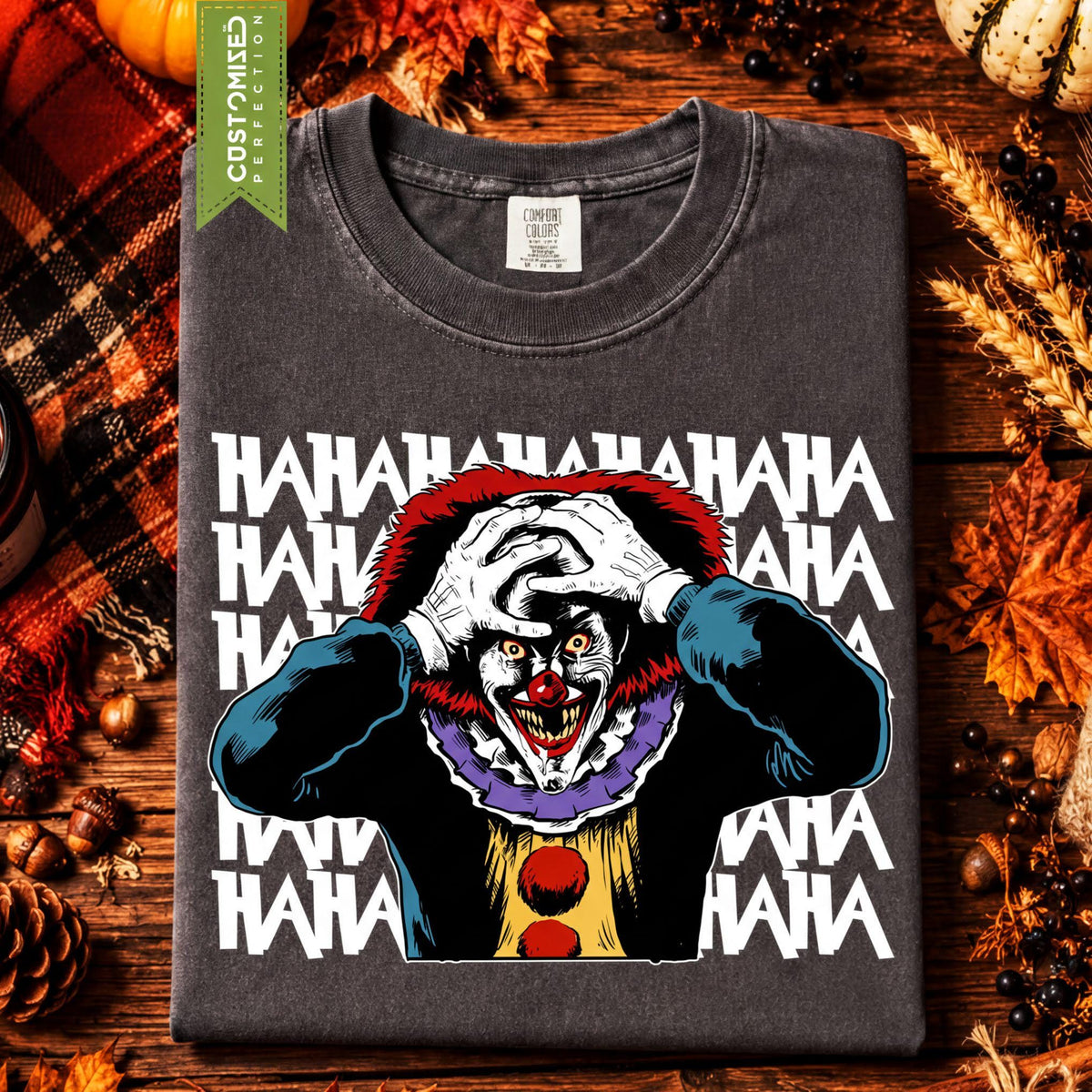 Comfort Colors® Halloween Joker Tee, Scary IT T-shirt, Trick Or Treat Top, Penny Wise Derry
