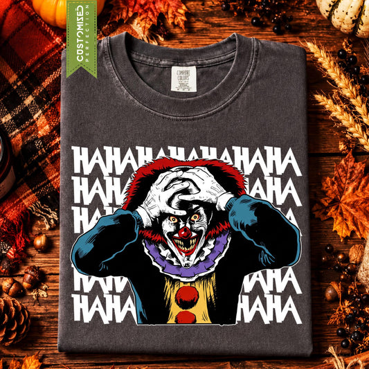 Comfort Colors® Halloween Joker Tee, Scary IT T-shirt, Trick Or Treat Top, Penny Wise Derry