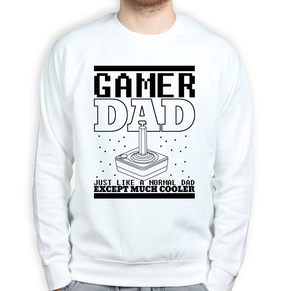 Retro Gamer Dad Gaming Console Father's Day Sweatshirt
