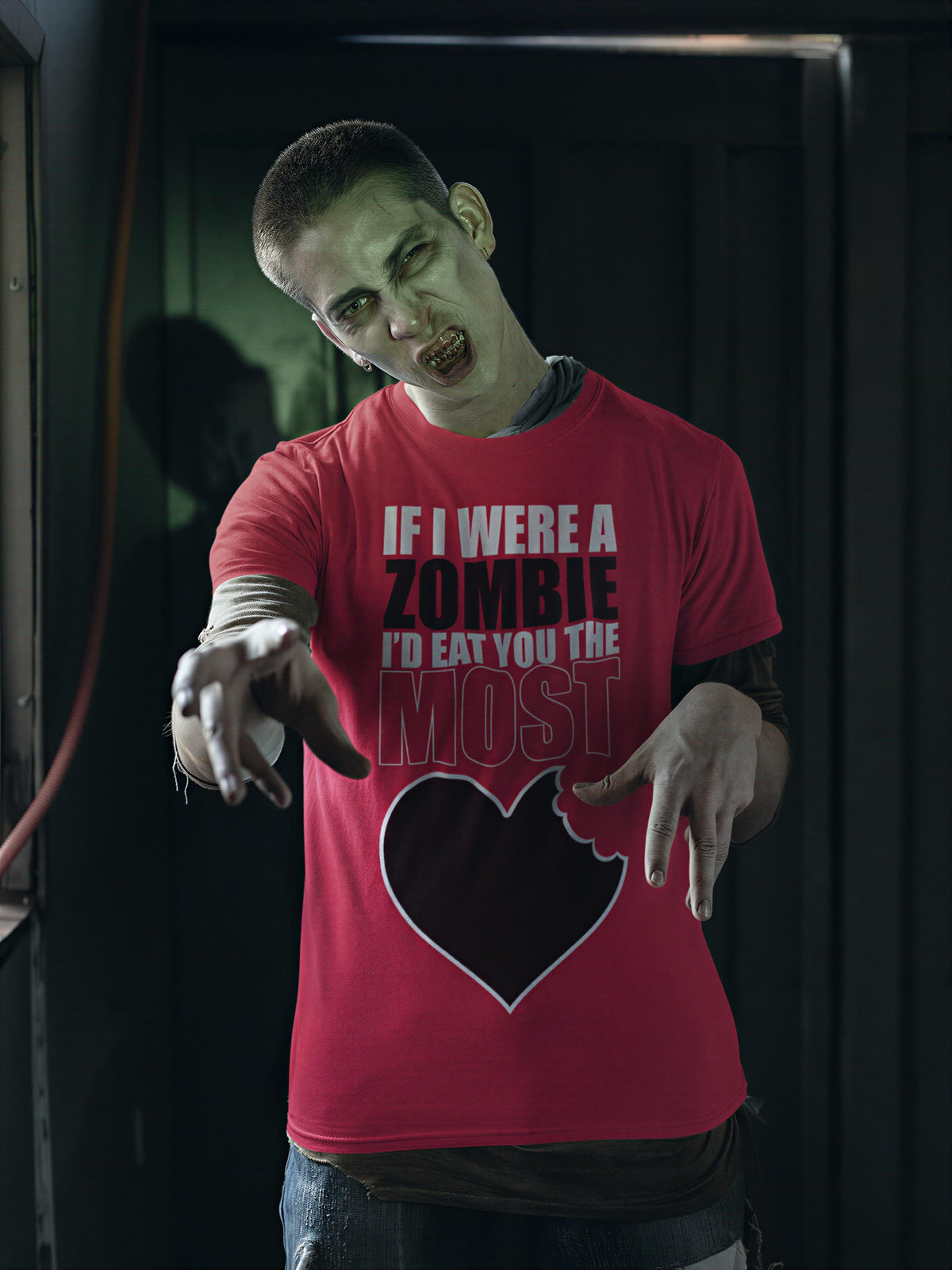 Comfort Colors® Scary Zombie T-shirt, Trick Or Treat Costume, Halloween Tee