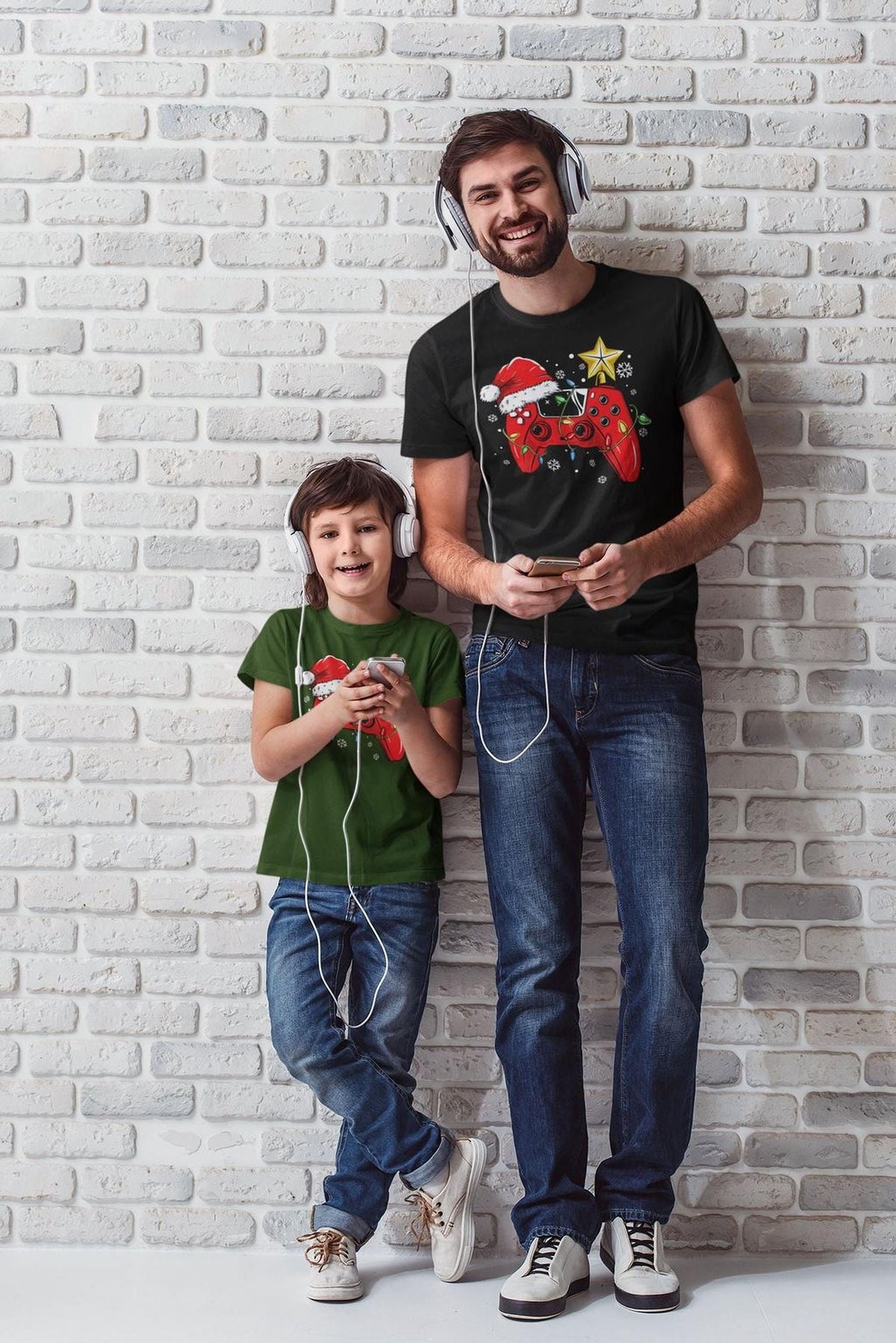 Video Game Shirt: Christmas Controller Design Tee for Gaming Gift