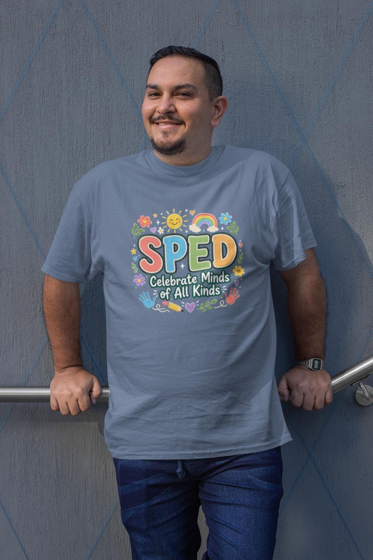 Comfort Colors® SPED Teacher Shirt, Celebrate Minds Tee, Special Education Appreciation Gift