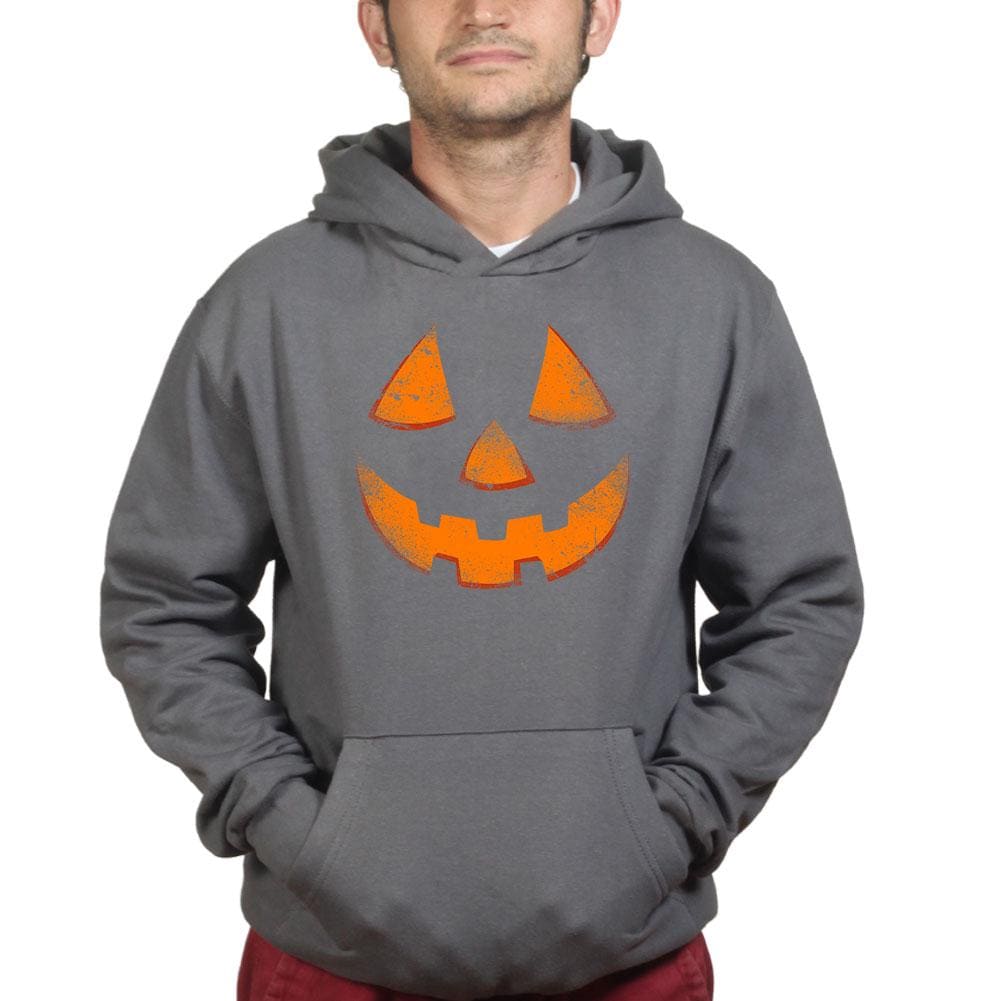 Jack O Lantern Face Shirt, Distressed Pumpkin Face T-Shirt, Simple Halloween Hoodie, Orange Pumpkin Sweatshirt, Halloween Costume Tee Gift