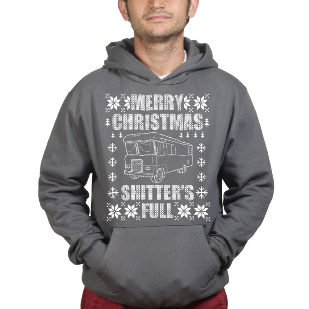 Shitter's Full Ugly Christmas Sweater Hoody