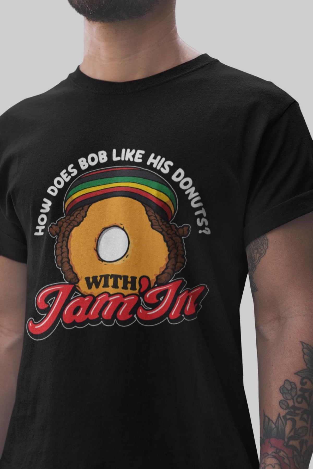 Rasta Vibes Reggae Tee, Jamaican Colors, Island Life