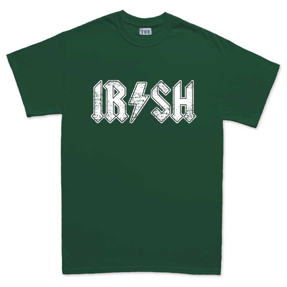 Irish Rock St. Patrick Shirt, Patty’s Day Retro Four Leaf Clover, Shamrock Leprechaun Outfit