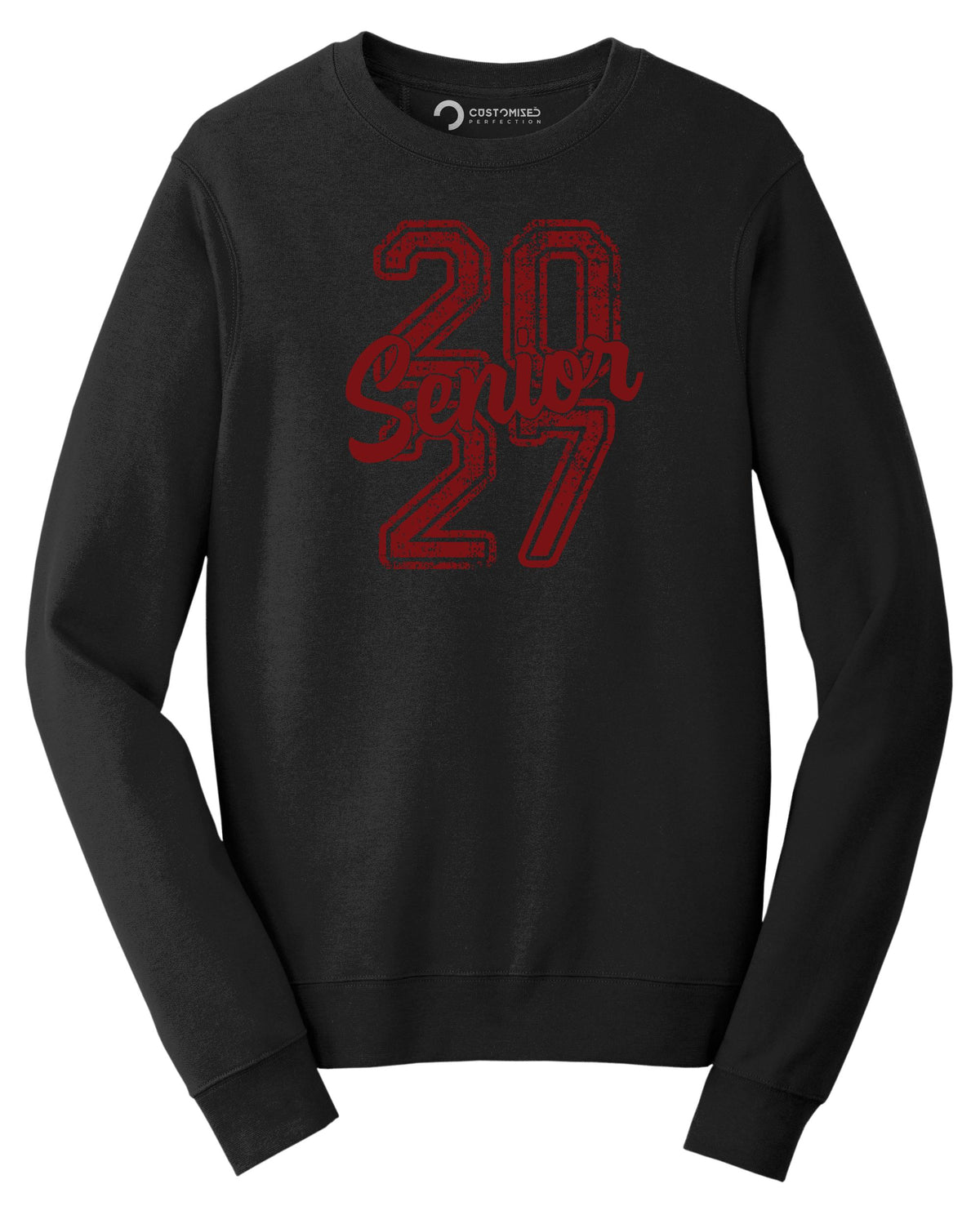 Senior 2027 Shirt | Distressed Varsity Hoodie | Class Of 2027 Grad Gift