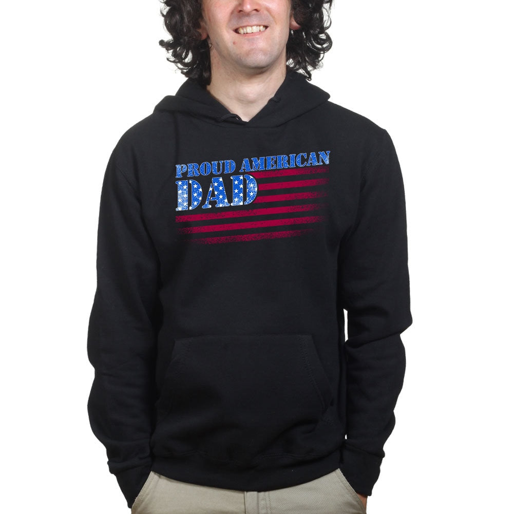 Proud American Dad Father's Day Gift Daddy Hoodie - FD17075