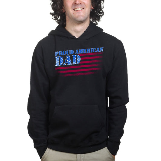 Proud American Dad Father's Day Gift Daddy Hoodie - FD17075