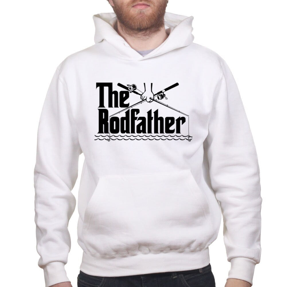 The Rodfather Fishing Angler Fisherman Father Day Hoodie - R505