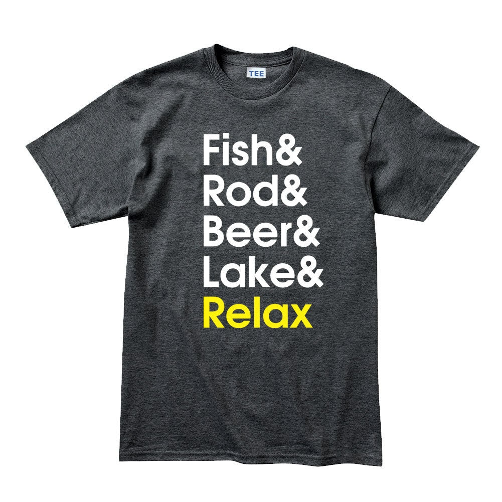 Fishing Rod Tackle Angler Bait Running T-shirt