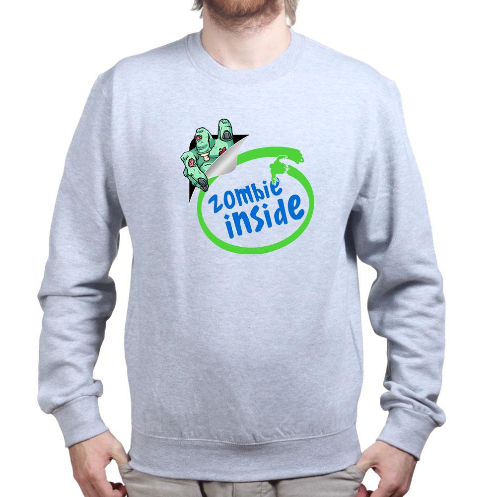 Zombie Inside Shirt, Funny Zombie Hand Halloween T-Shirt, Peel Reveal Zombie Hoodie, Cartoon Zombie Sweatshirt