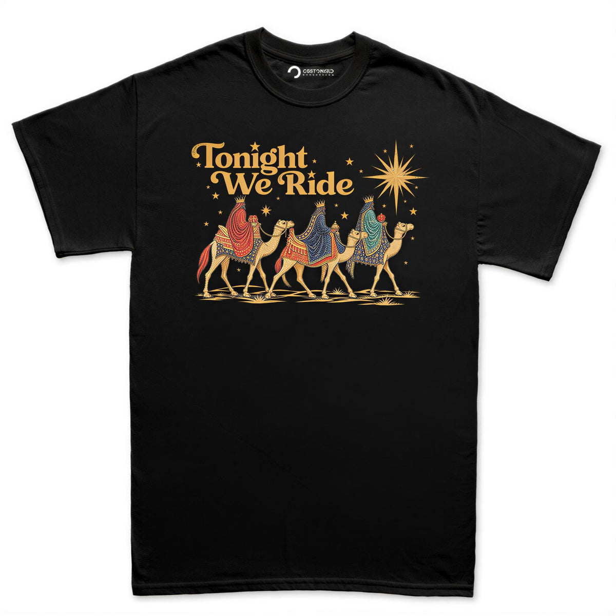 Tonight We Ride Wise Men Shirt, Three Kings Nativity T-Shirt, Christian Christmas Hoodie, Star of Bethlehem Sweatshirt, Faith Tee Gift