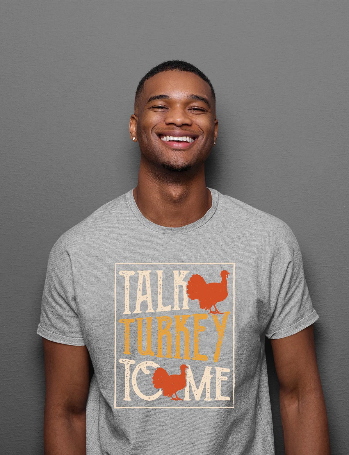 Comfort Colors® Talk Turkey To Me Shirt, Funny Thanksgiving Tee, Turkey Graphic, Fall Gift