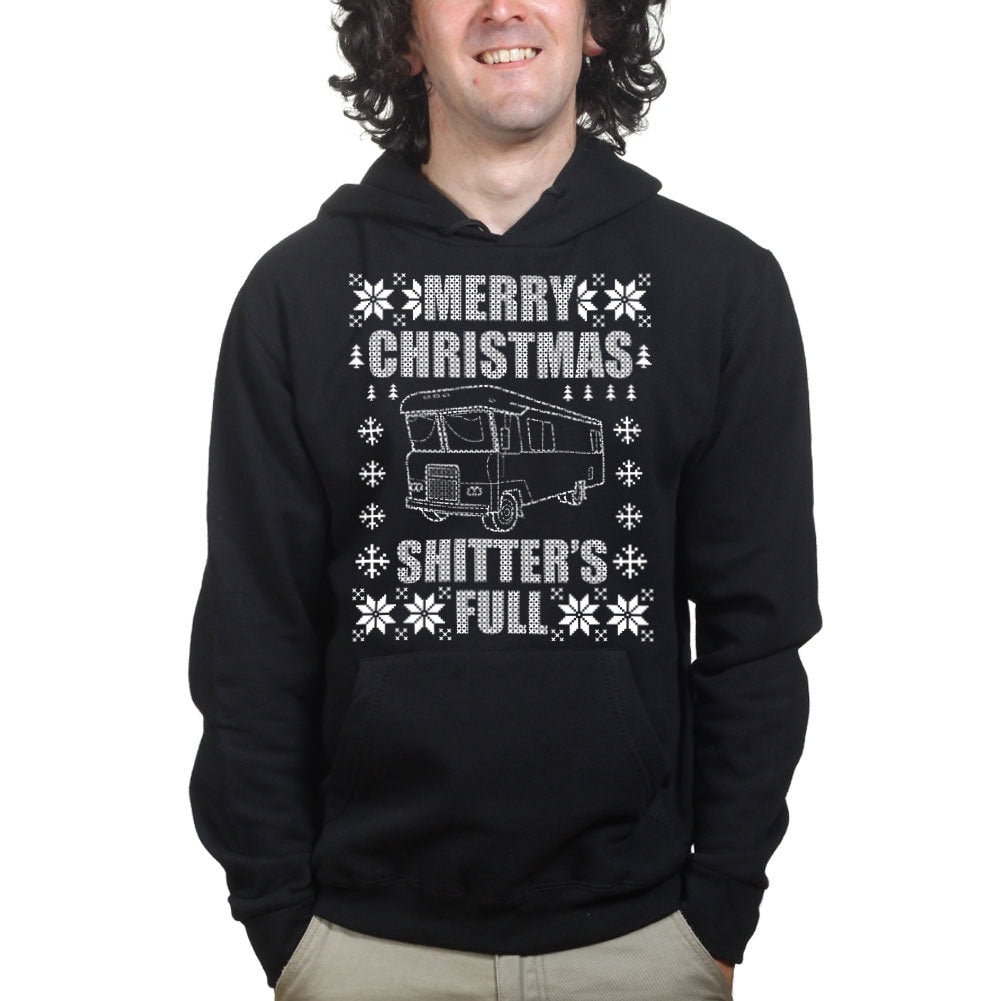 Shitter's Full Ugly Christmas Sweater Hoody