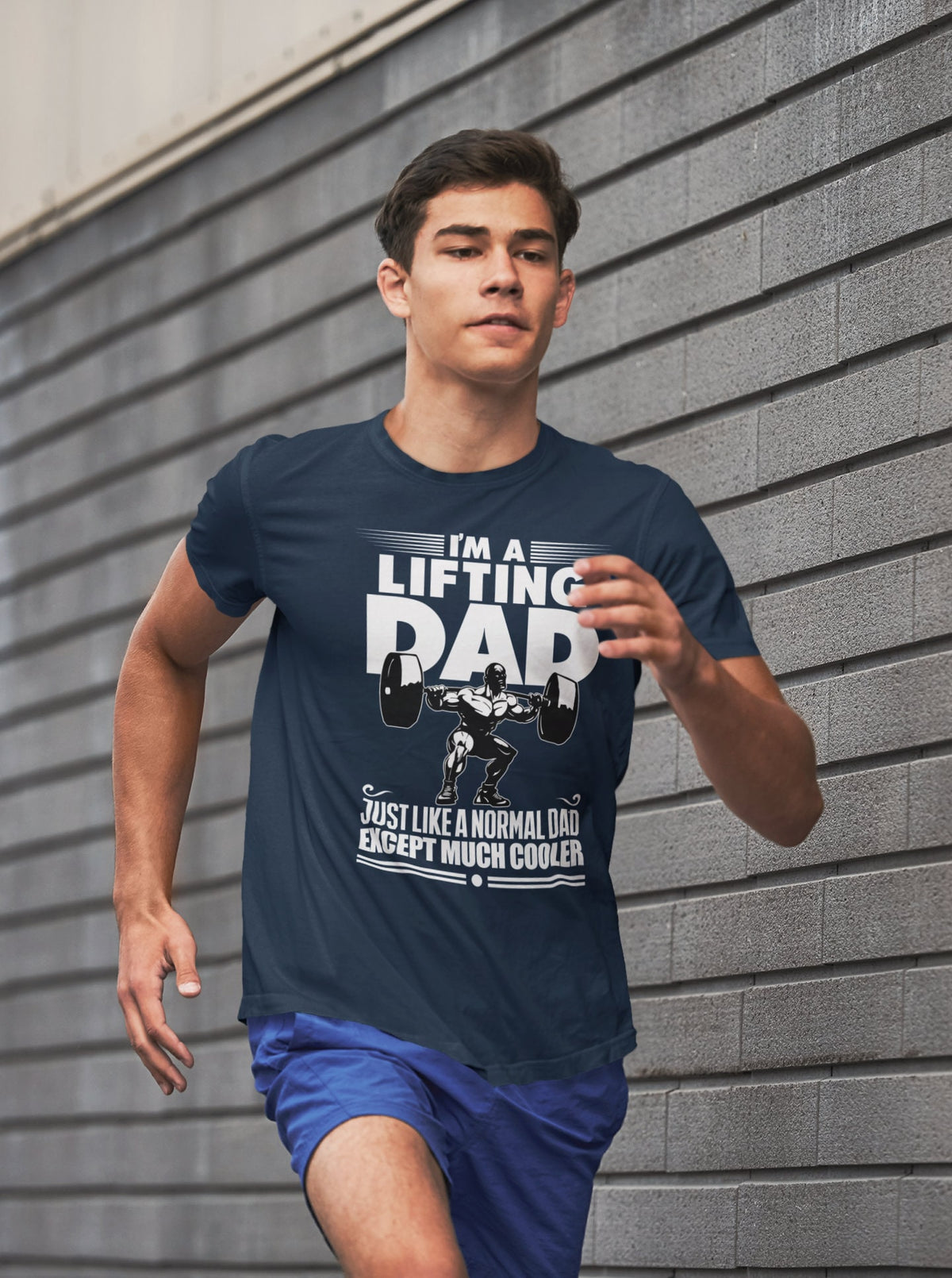 I'm A Lifting Dad Funny Shirt for Dads - Father's Day Workout Tee