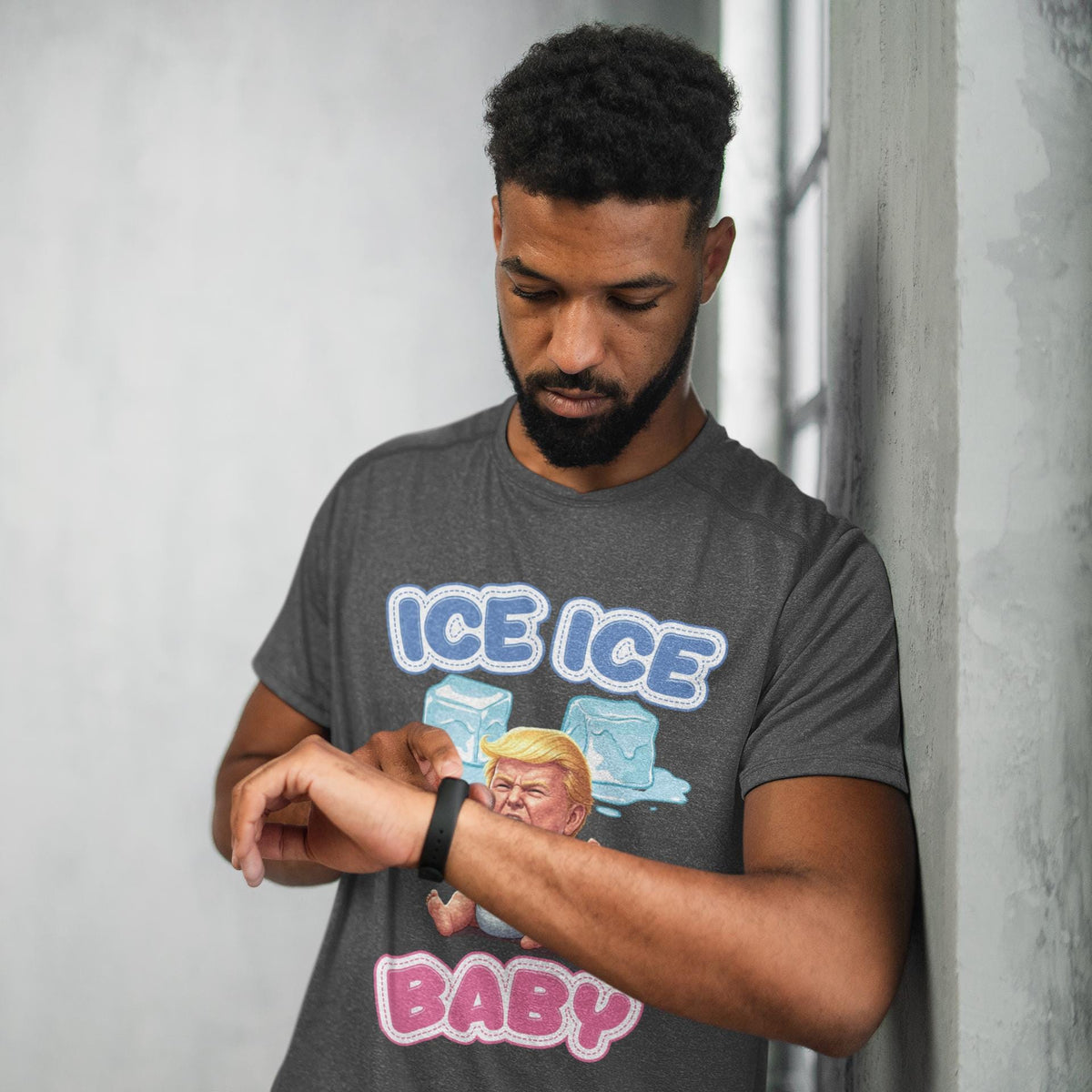 Ice Ice Baby Parody Shirt, Funny Political Meme Tee