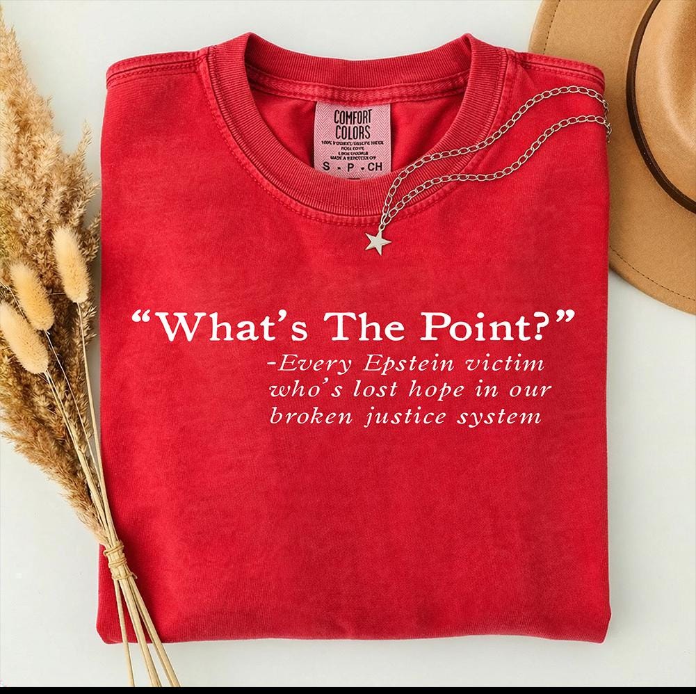 FDT Comfort Colors® Victims Support Shirt | Whats The Point Tee, Anti Trump Top