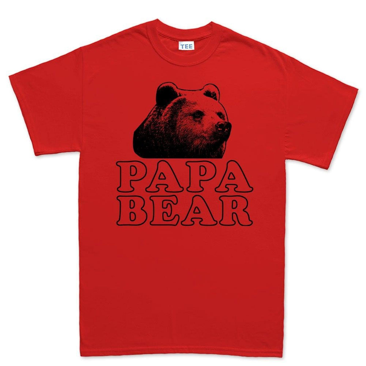 Papa Bear Shirt, Fathers Day Gift For Dad, Daddy Funny Mens Tee, Graphic Top
