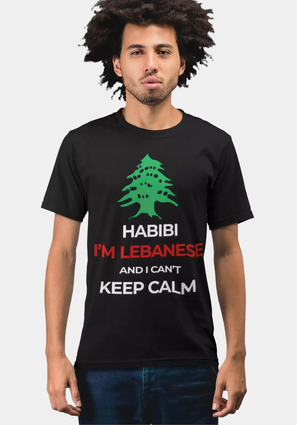 Habibi I'm Lebanese T-Shirt, Cedar Tree Lebanon Hoodie, Cant Keep Calm Sweatshirt, Lebanese Pride Gift Idea For Her Family