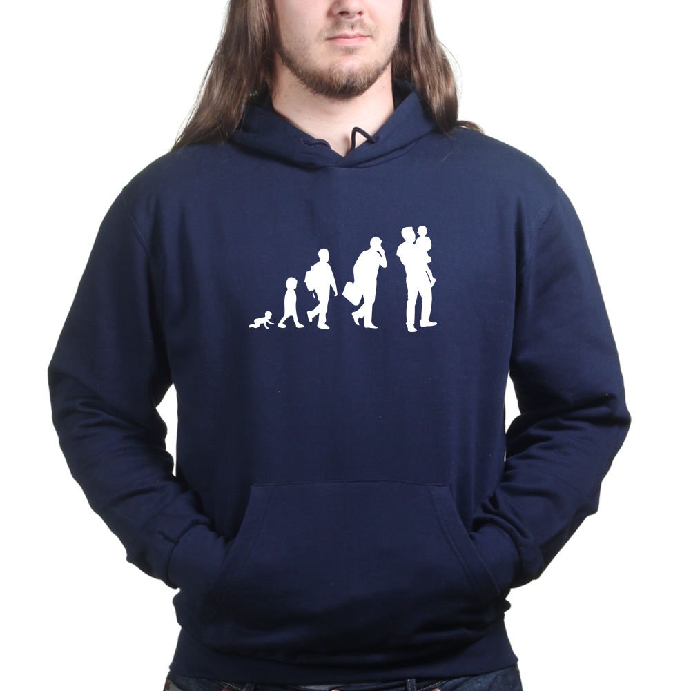 Evolution Of Dad Father's Day Gift for Daddy Birthday Hoodie Shirt - R1981